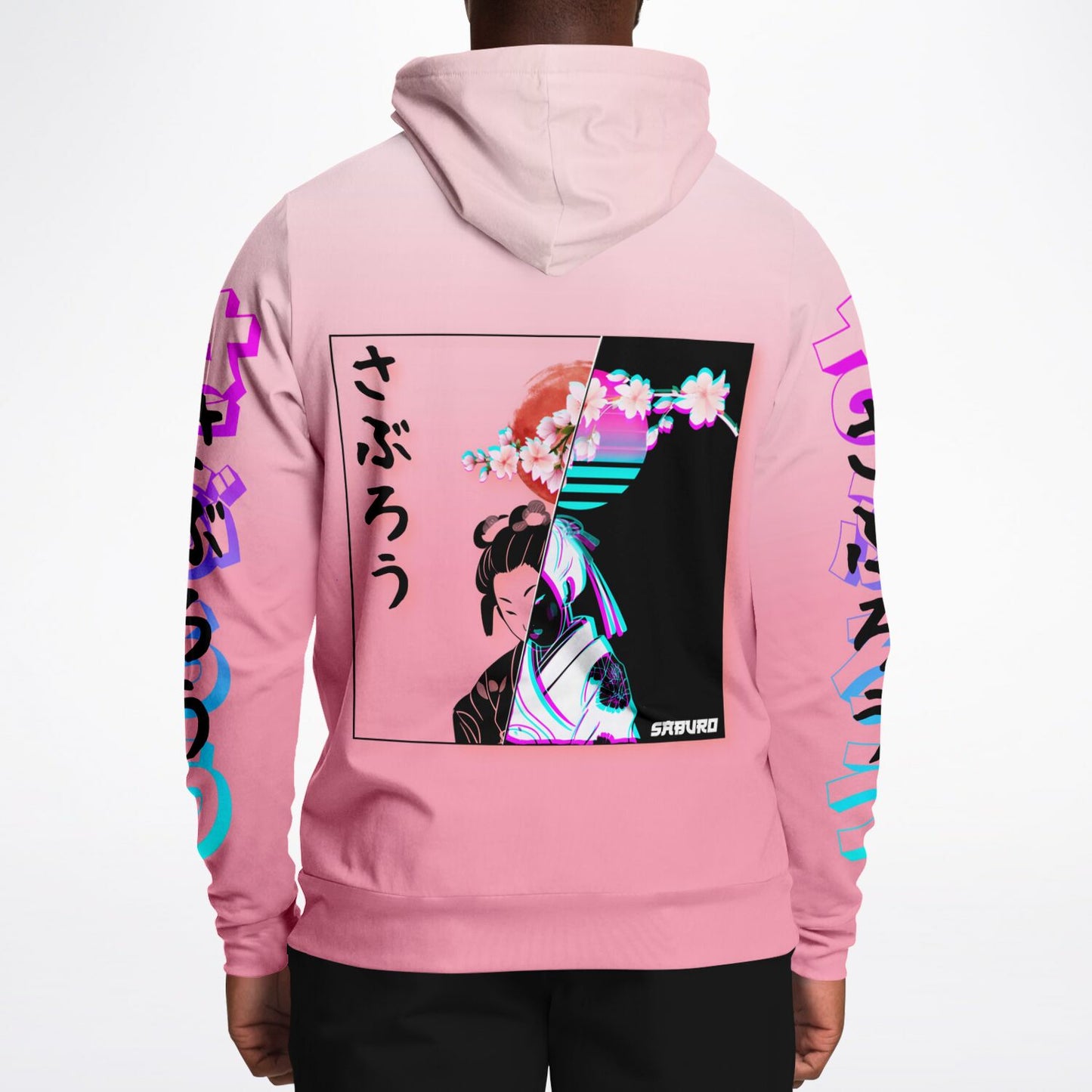Geisha Hoodie - Pink
